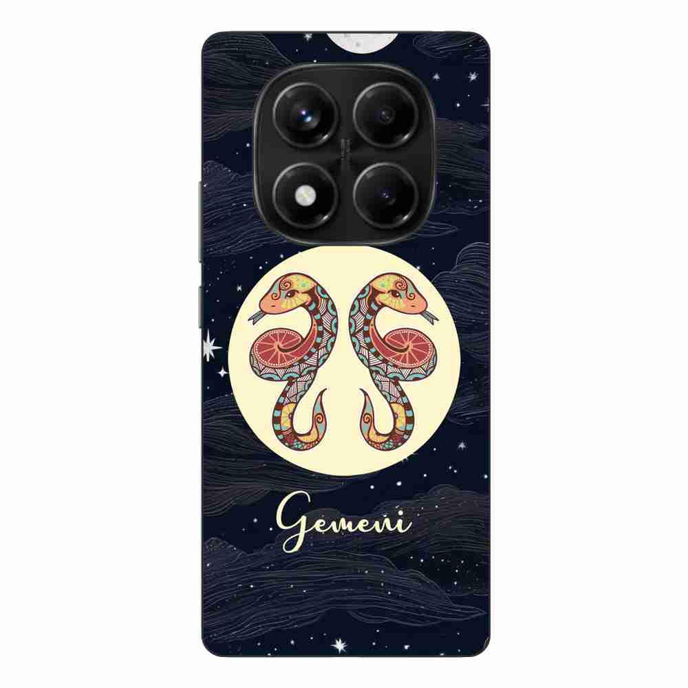 Husa compatibila cu Xiaomi Redmi Note 14 Pro 4G Silicon Gel Tpu Model Horoscop Gemeni