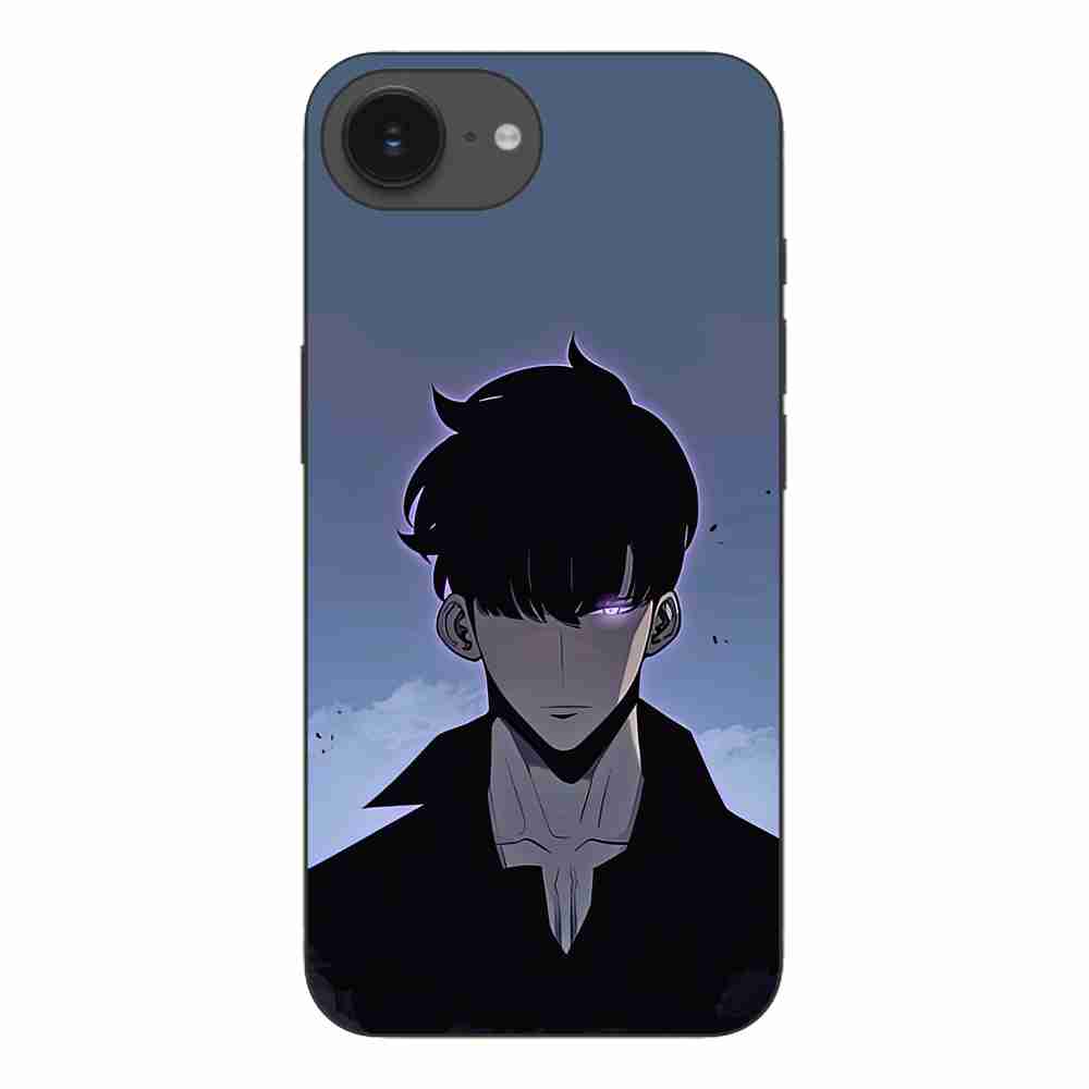 Husa compatibila cu Apple iPhone 16e Silicon Gel Tpu Model Solo Leveling Sung Jin-Woo