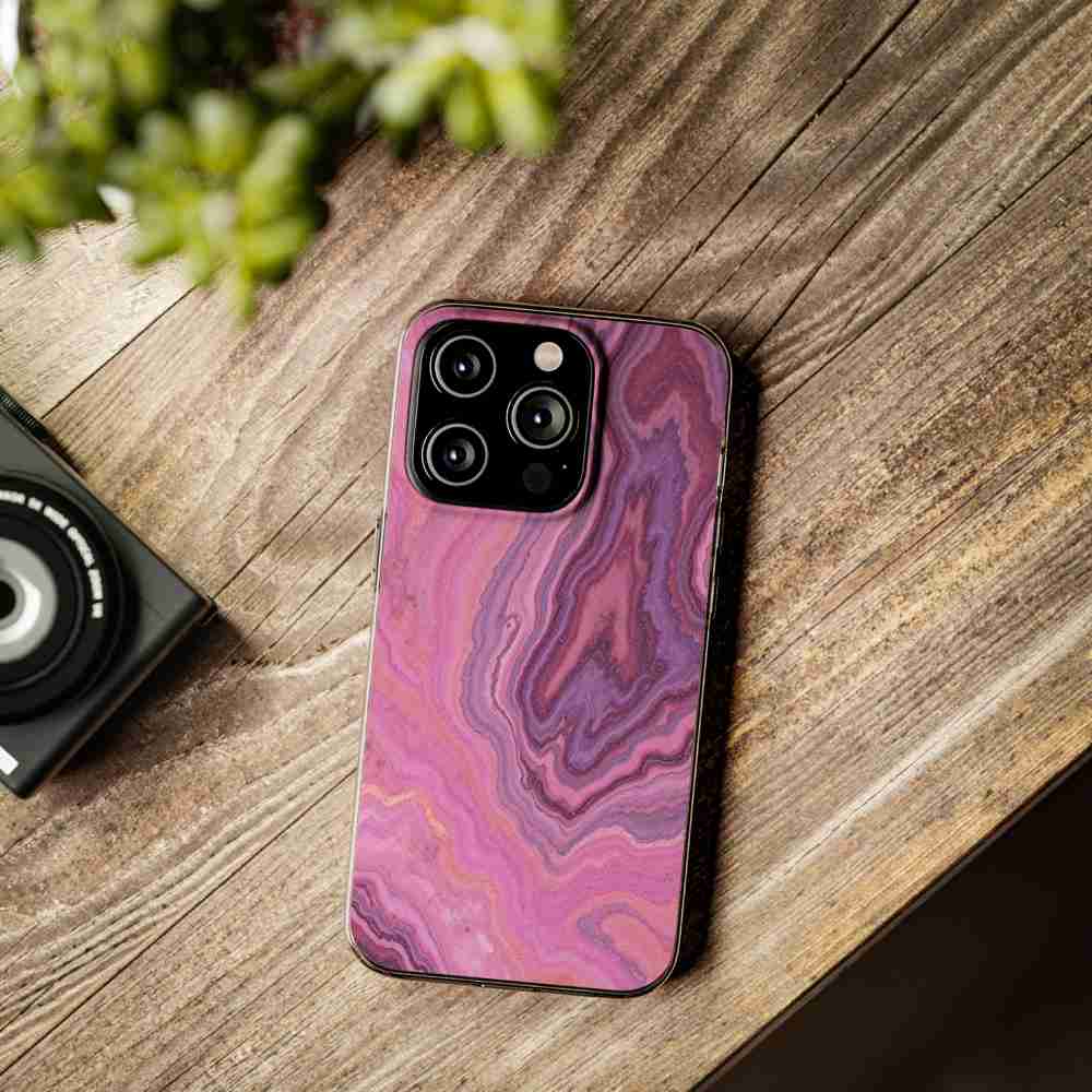 Husa compatibila cu Apple iPhone 16e Silicon Gel Tpu Model Pink Quartz Marble