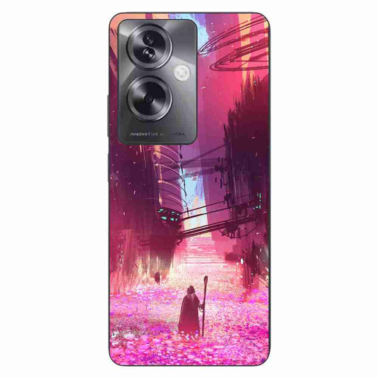 Husa compatibila cu Oppo A79 5G Silicon Gel Tpu Model Fantasy Wizard